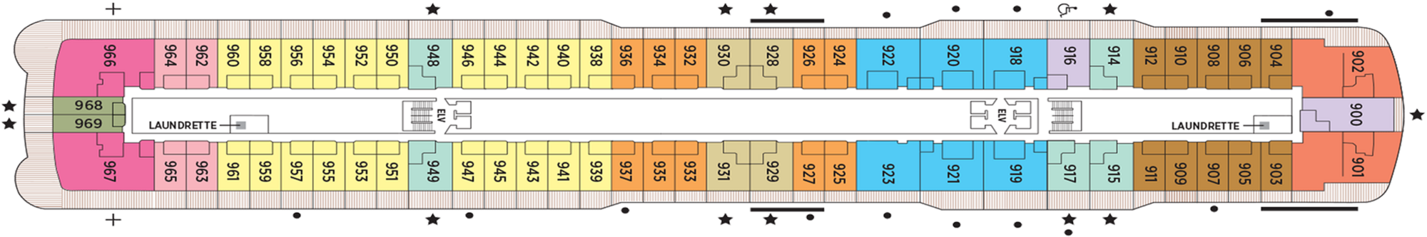 Deck 9 plan